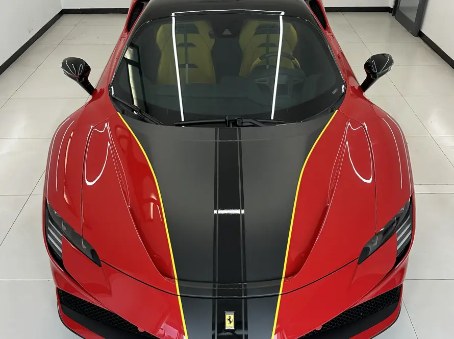 Ferrari SF90 Stradale, wrapping racing, Play Solution Napoli