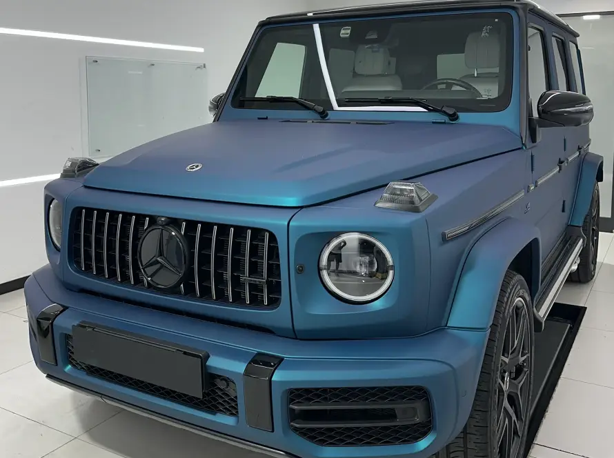 Mercedes Classe G, wrapping Ottanio Soft Touch, Play Solution Napoli